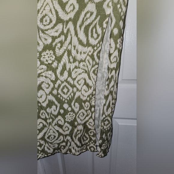 ZARA Print Open Slit Mini Dress - Picture 7 of 9